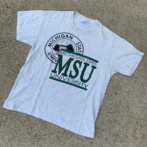 Vintage 90’s Michigan State T Shirt